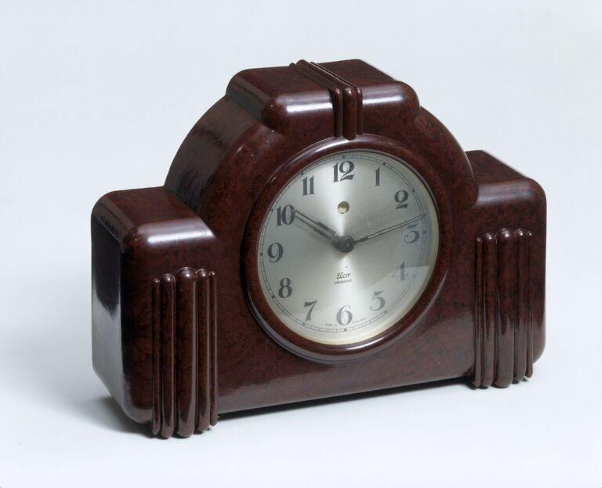 A Mantel Clock, Elco Clocks and Watches Ltd., 1930-1940
